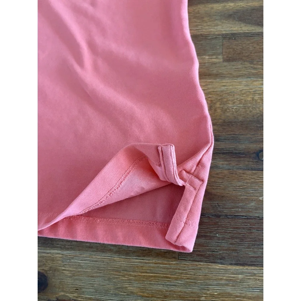 Patagonia Polo Button Down Shirt Casual Golf Salmon Pink Top Women's‎ Small